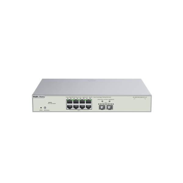 RG‑NBS5300 8‑Port Multi‑Gigabit PoE++ Layer 3 Switch – 2.5 GbE & 10 Gbps Uplinks