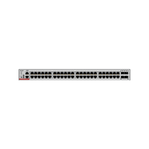 48‑Port PoE+ Gigabit Campus Access Switch – 4×10G Uplinks, 176 Gbps, VSU
