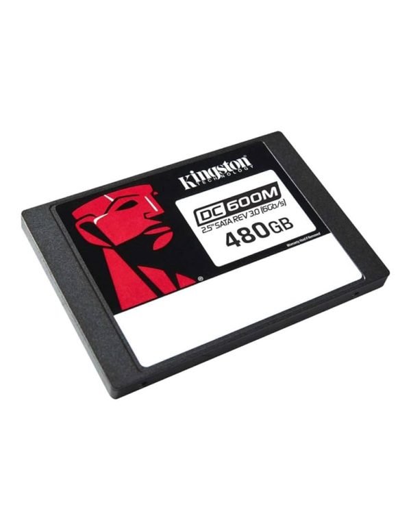 Kingston DC600M SEDC600M/480G | 480 GB Mixed‑Use SATA SSD – Enterprise Grade