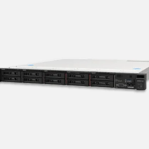 Lenovo ThinkSystem SR250 V2 1U Rack Server – Xeon E‑2300, 128 GB DDR4, Flexible Storage