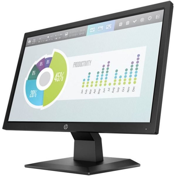 HP P204v 19.5″ HD+ (1600×900) TN Monitor – Eye‑Care, HDMI/VGA - Image 2